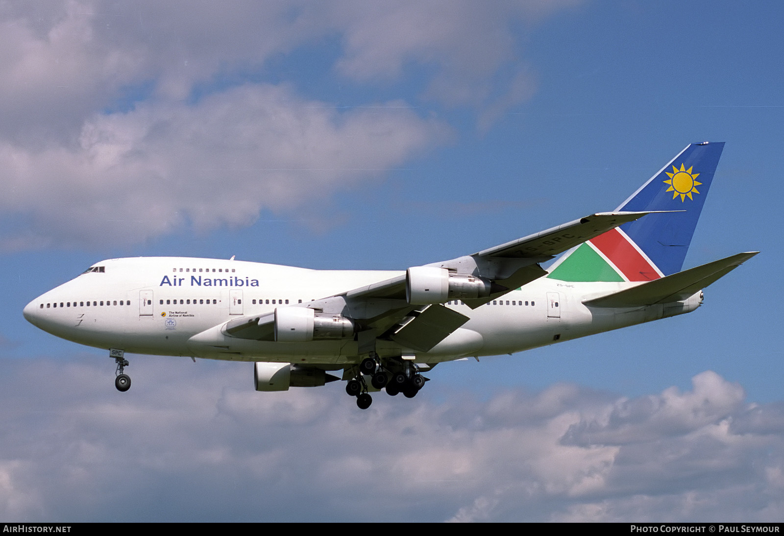 Aircraft Photo of ZS-SPC | Boeing 747SP-44 | Air Namibia | AirHistory.net #421531