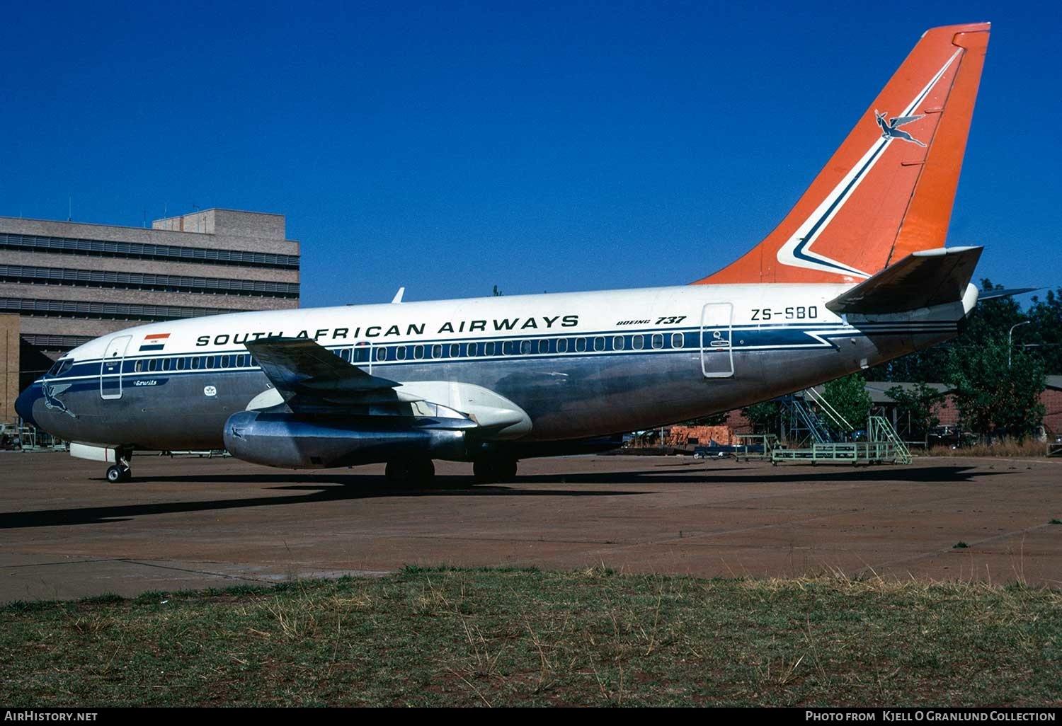 Aircraft Photo of ZS-SBO | Boeing 737-244 | South African Airways - Suid-Afrikaanse Lugdiens | AirHistory.net #421534