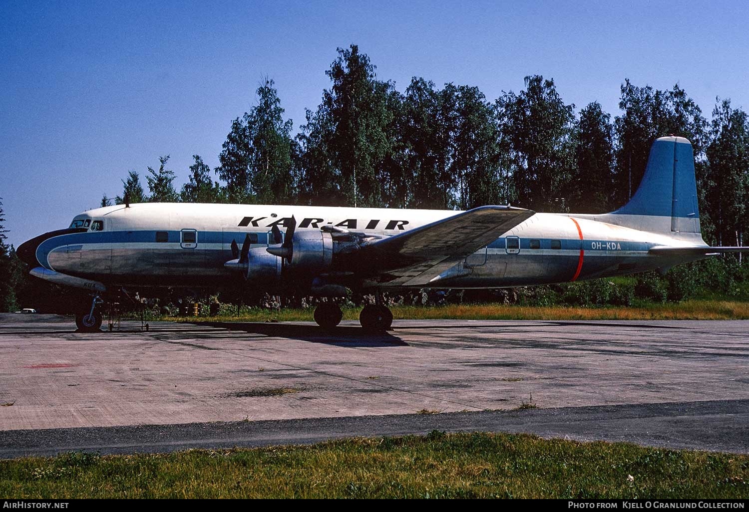 Aircraft Photo of OH-KDA | Douglas DC-6B(ST) | Kar-Air | AirHistory.net #421535