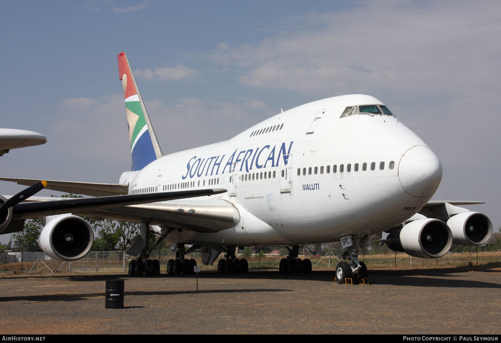 Aircraft Photo of ZS-SPC | Boeing 747SP-44 | South African Airways | AirHistory.net #421536