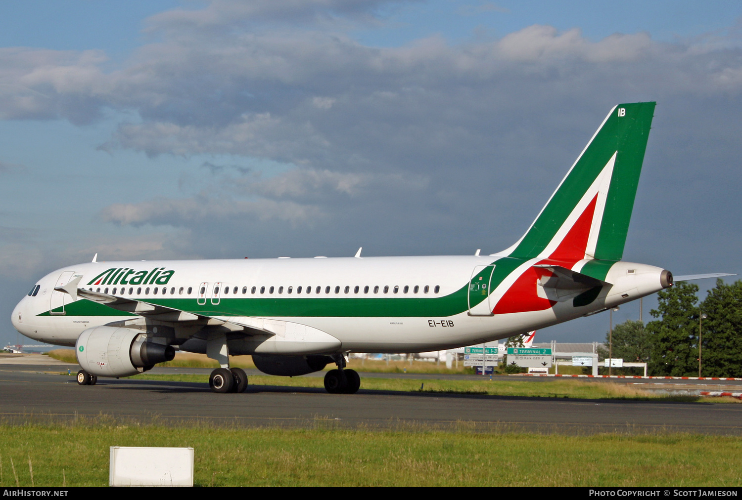 Aircraft Photo of EI-EIB | Airbus A320-216 | Alitalia | AirHistory.net #421542