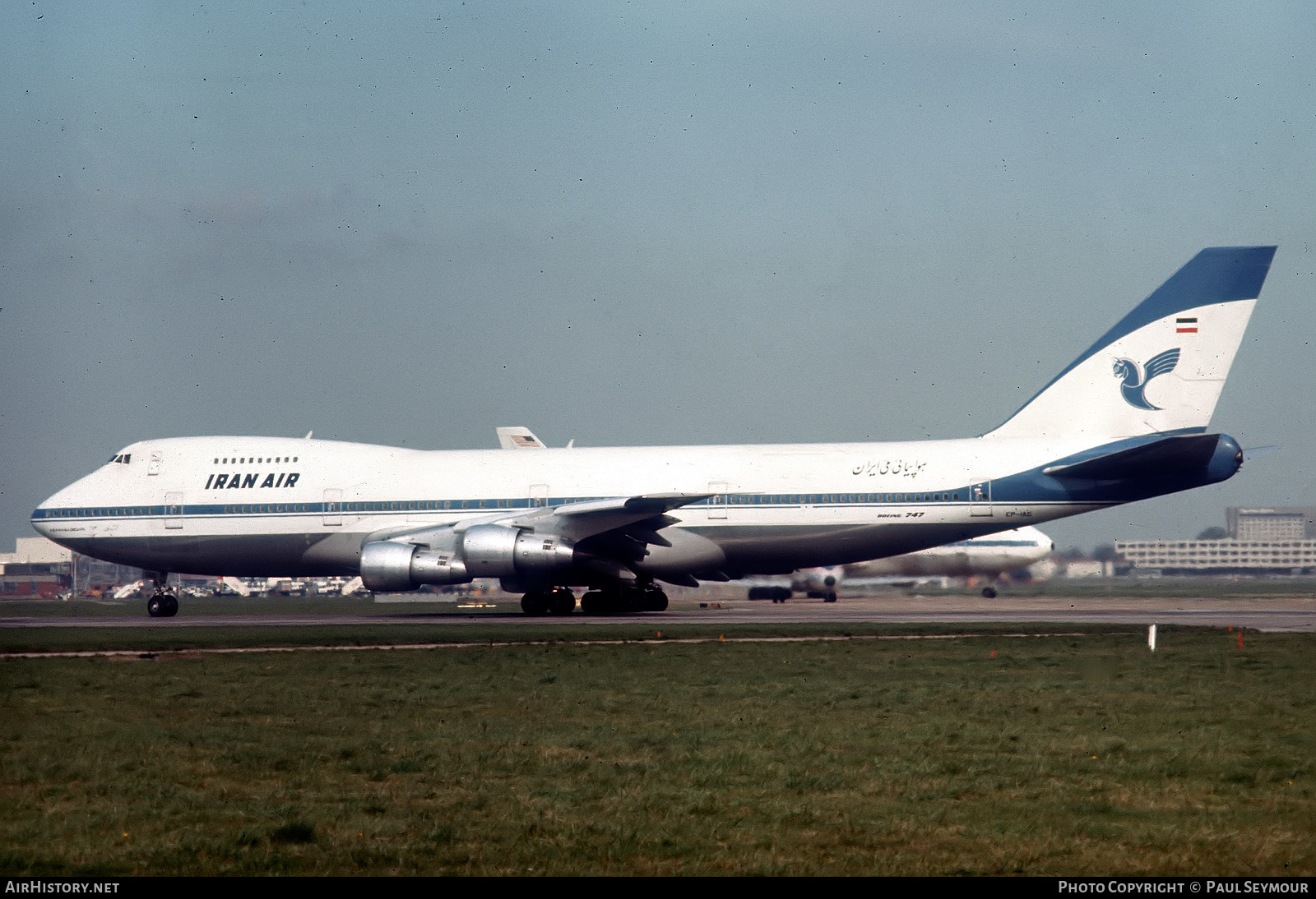 Aircraft Photo of EP-IAG | Boeing 747-286BM | Iran Air | AirHistory.net #421562