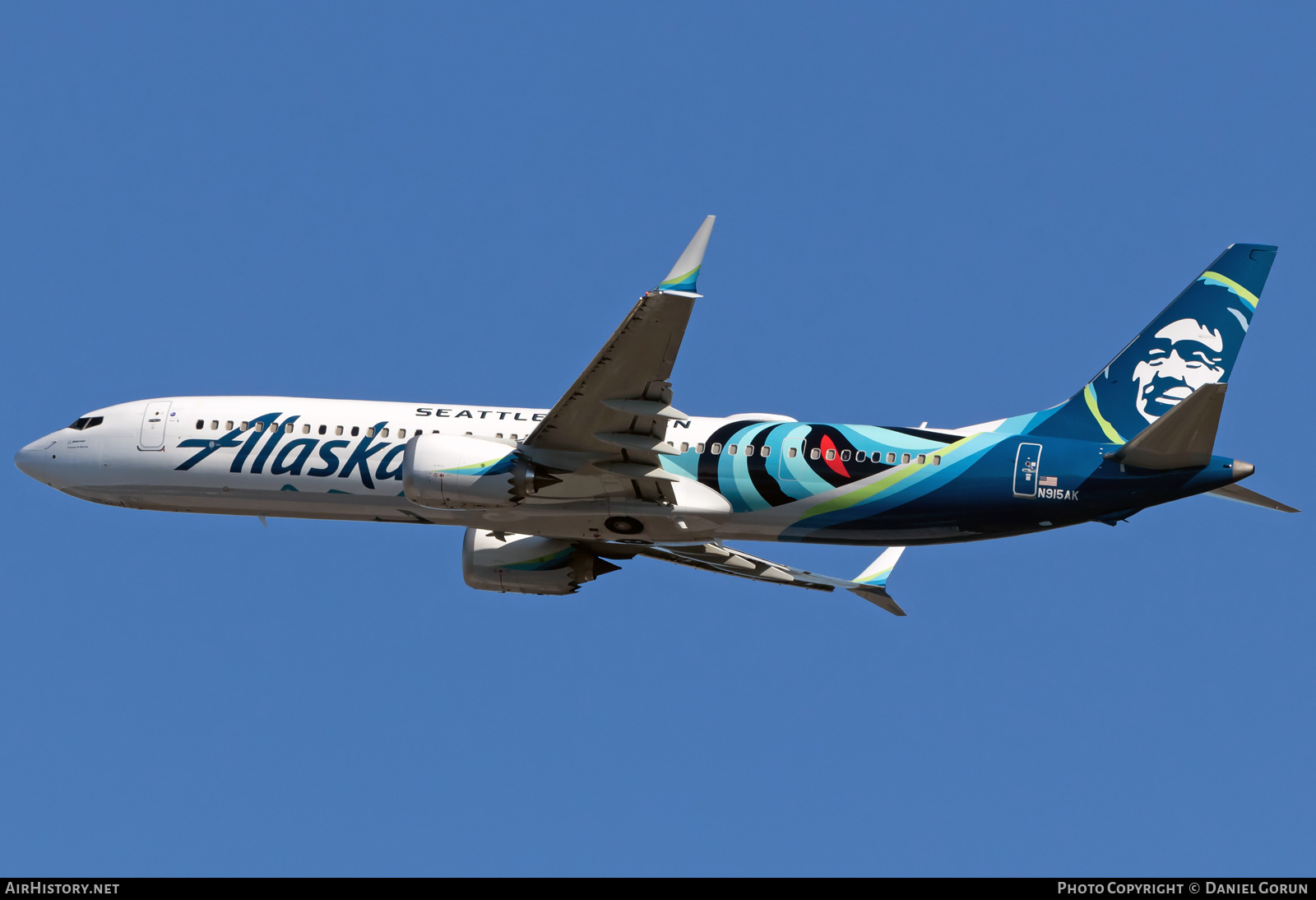 Aircraft Photo of N915AK | Boeing 737-9 Max 9 | Alaska Airlines | AirHistory.net #421569