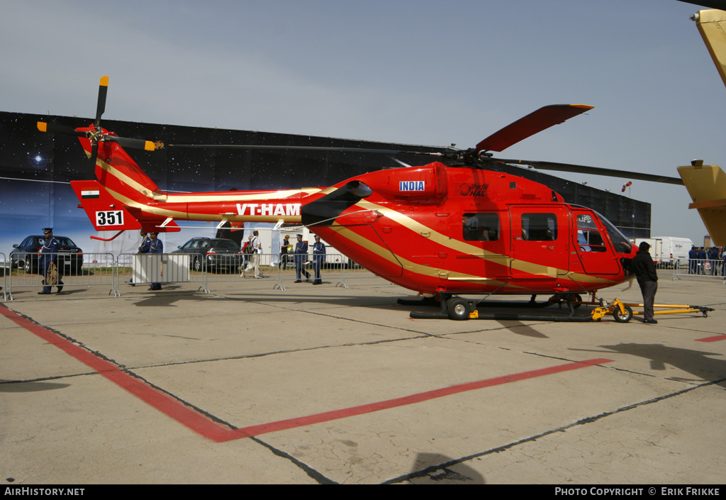 Aircraft Photo of VT-HAM | Hindustan ALH Dhruv | AirHistory.net #421577