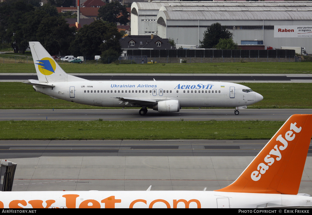 Aircraft Photo of UR-VVN | Boeing 737-4Y0 | AeroSvit Ukrainian Airlines | AirHistory.net #421585