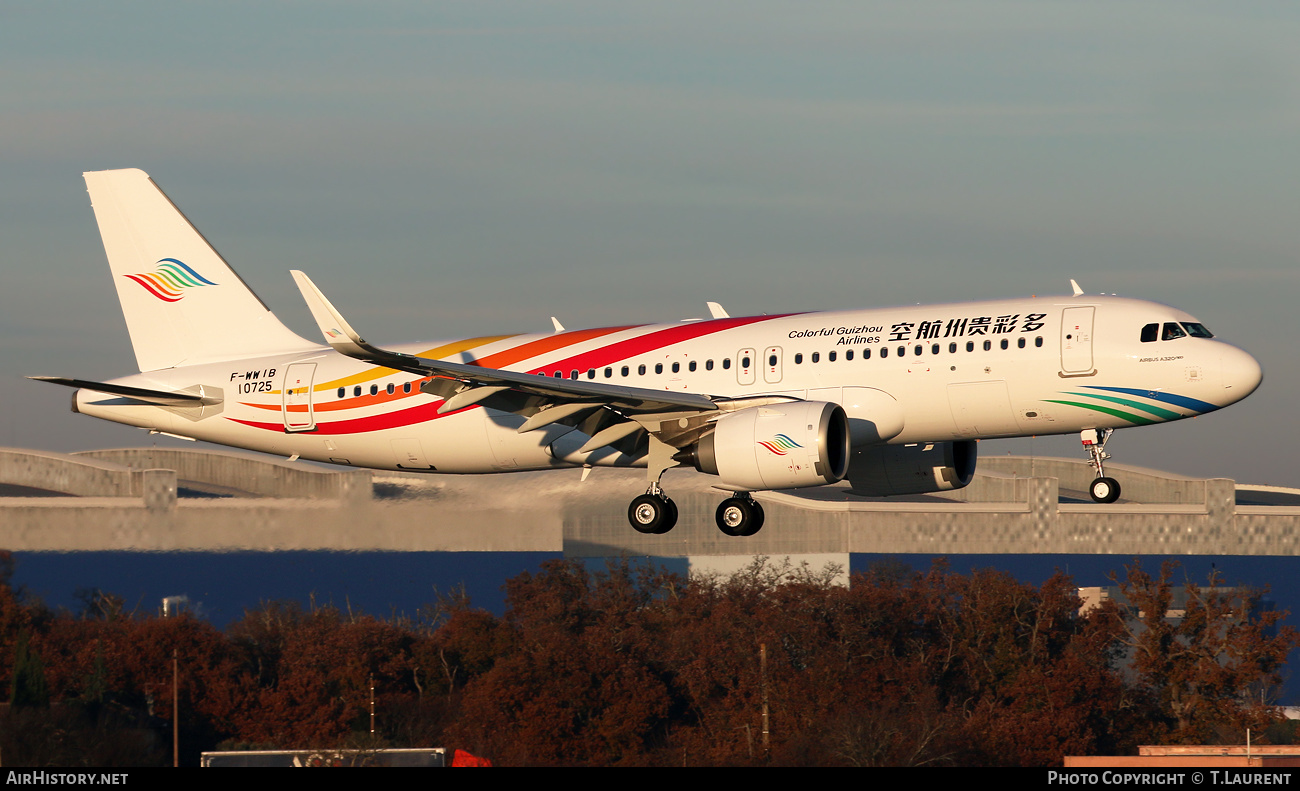 Aircraft Photo of F-WWIB | Airbus A320-251N | Colorful Guizhou Airlines | AirHistory.net #421596