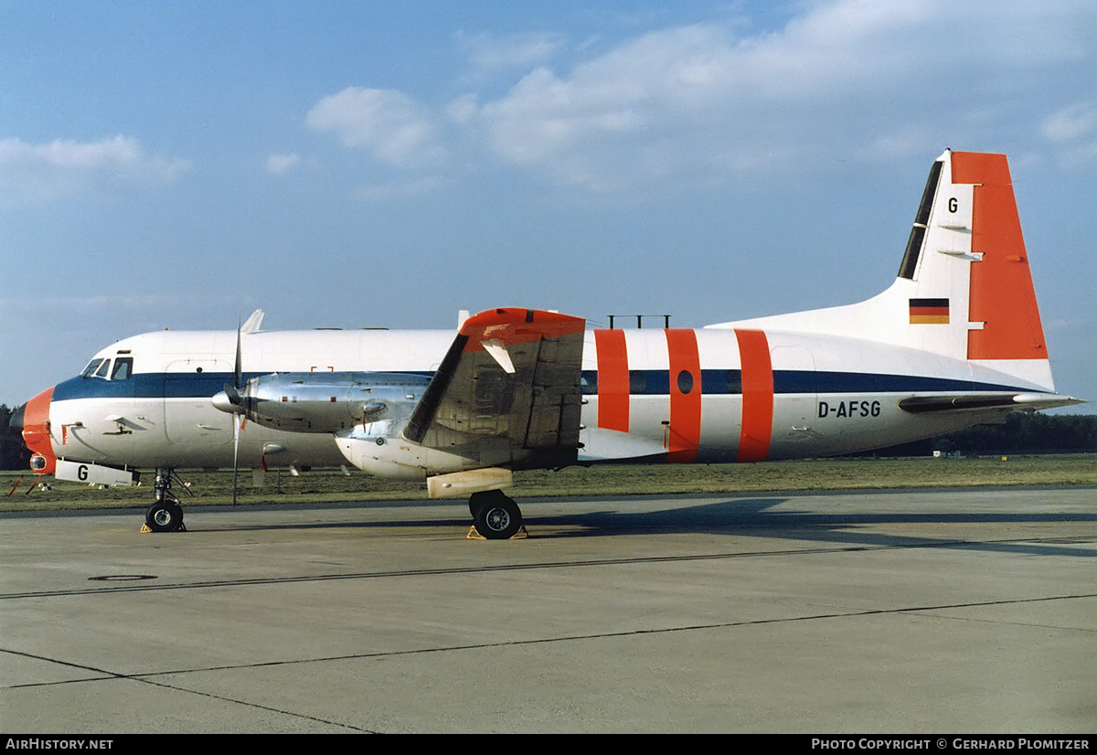 Aircraft Photo of D-AFSG | Hawker Siddeley HS-748 Srs2/244 | BFS - Bundesanstalt für Flugsicherung | AirHistory.net #421626