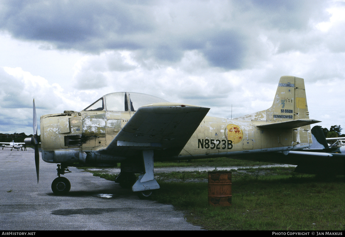 Aircraft Photo of N8523B / 51-3528 | North American T-28A Fennec | AirHistory.net #421631