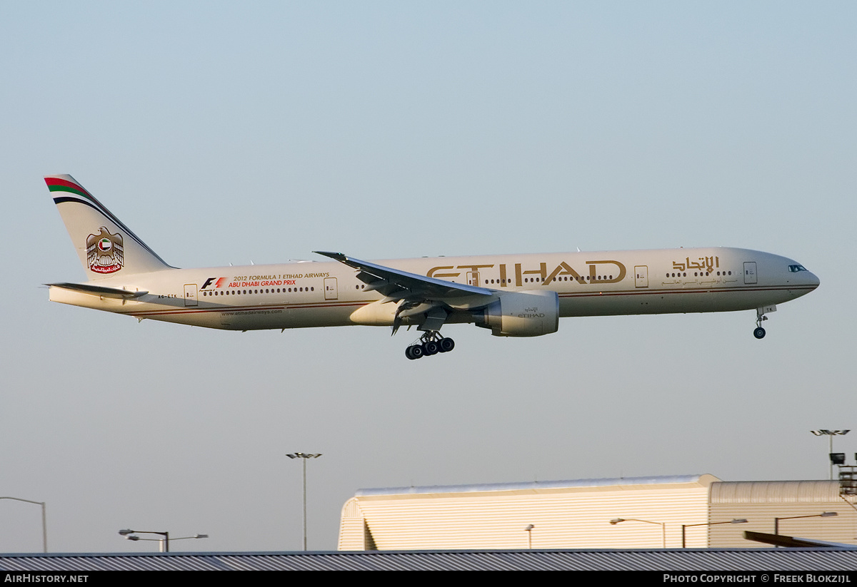 Aircraft Photo of A6-ETK | Boeing 777-3FX/ER | Etihad Airways | AirHistory.net #421641