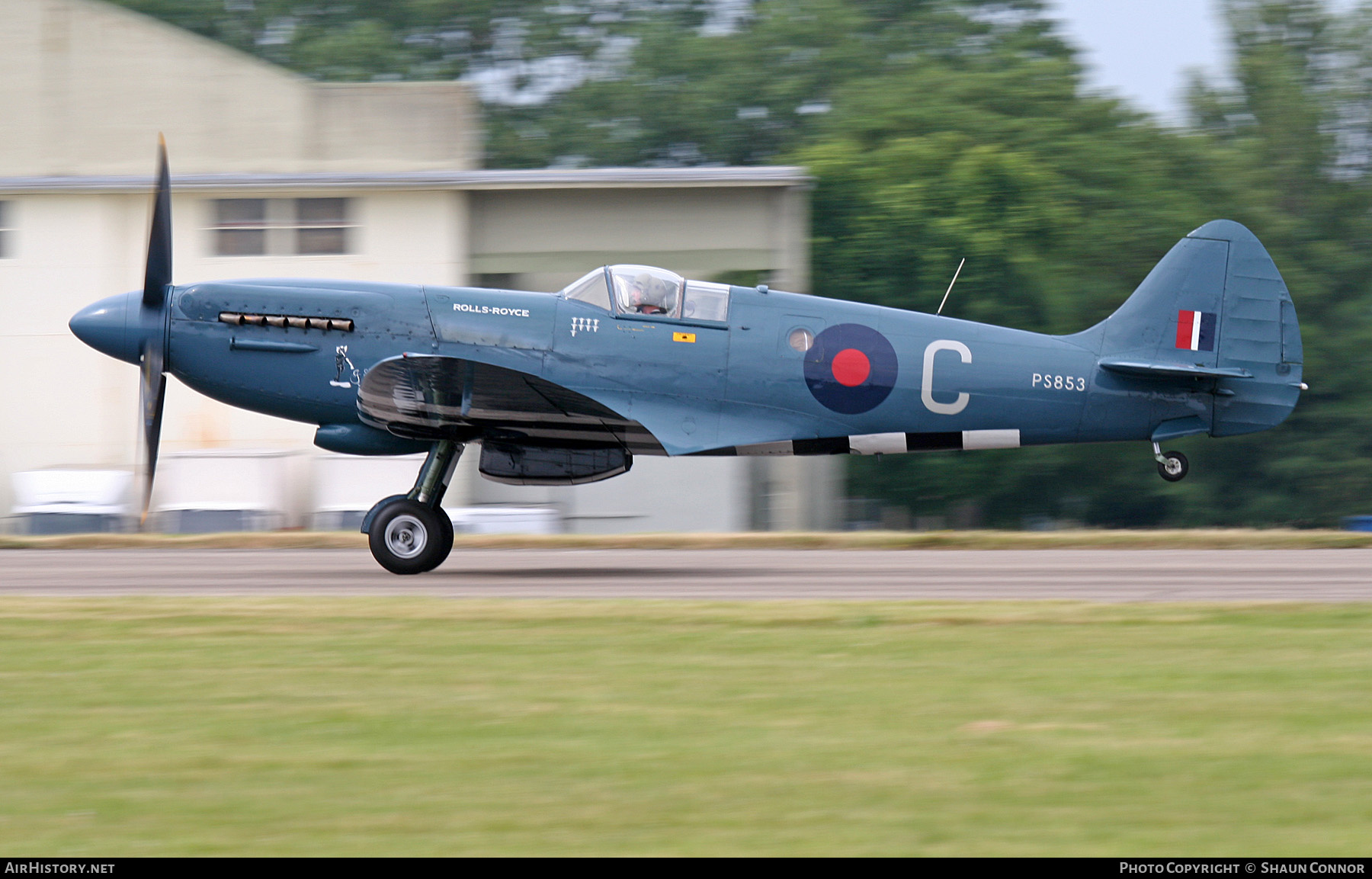 Aircraft Photo of G-RRGN / PS853 | Supermarine 389 Spitfire PR19 | Rolls-Royce | UK - Air Force | AirHistory.net #421643