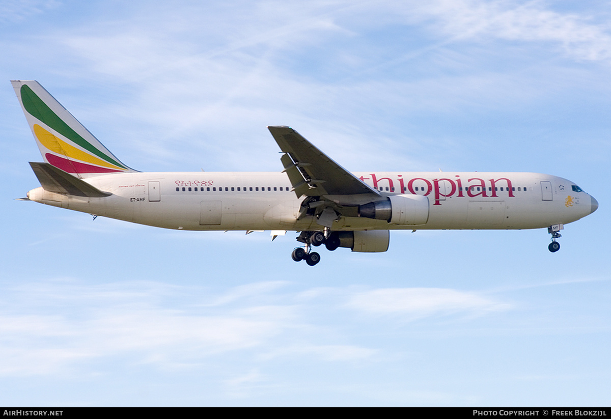 Aircraft Photo of ET-AMF | Boeing 767-3BG/ER | Ethiopian Airlines | AirHistory.net #421645