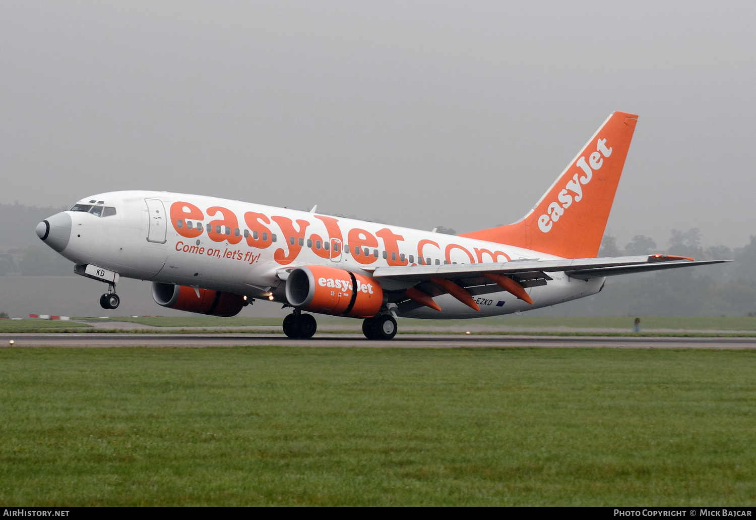 Aircraft Photo of G-EZKD | Boeing 737-73V | EasyJet | AirHistory.net #421683