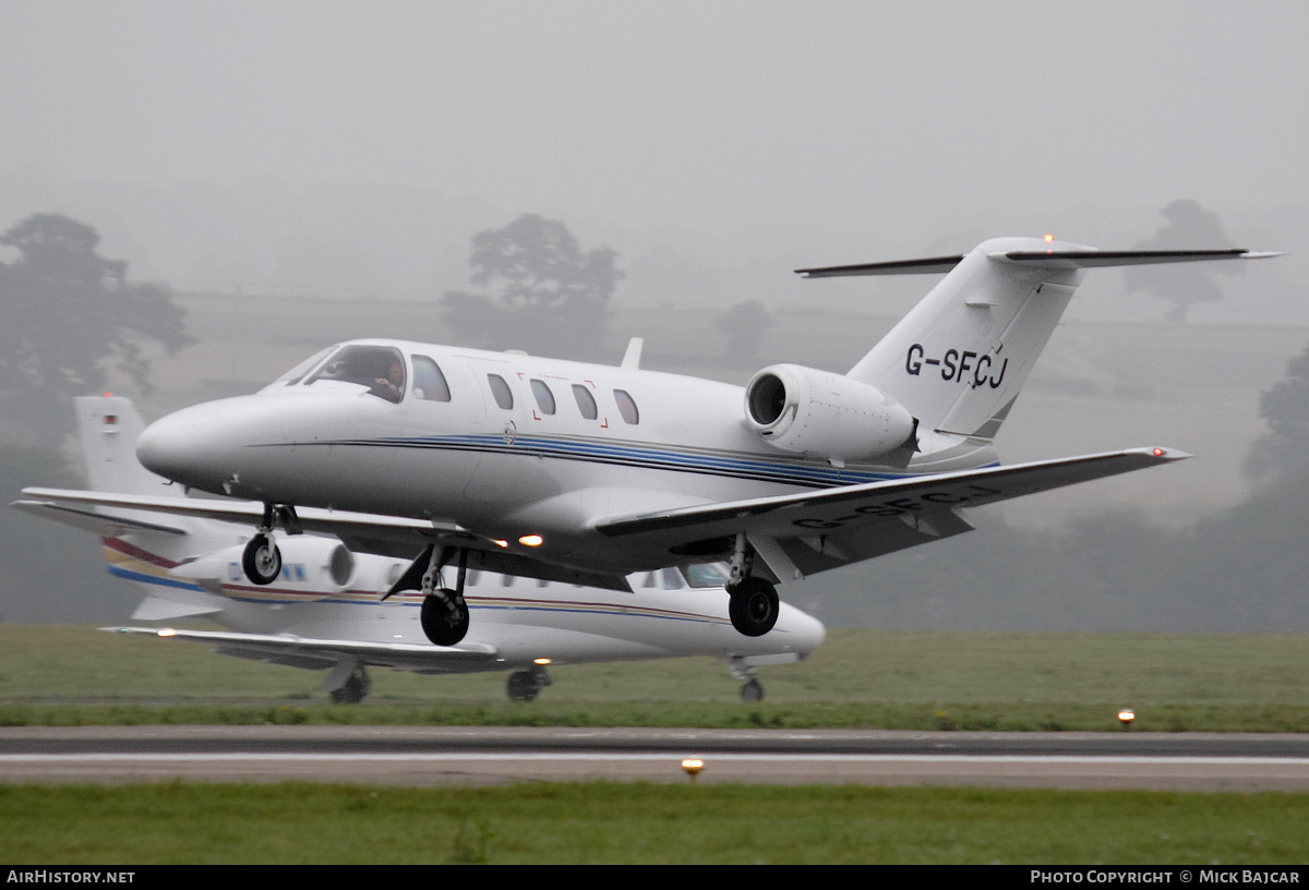 Aircraft Photo of G-SFCJ | Cessna 525 CitationJet | AirHistory.net #421686