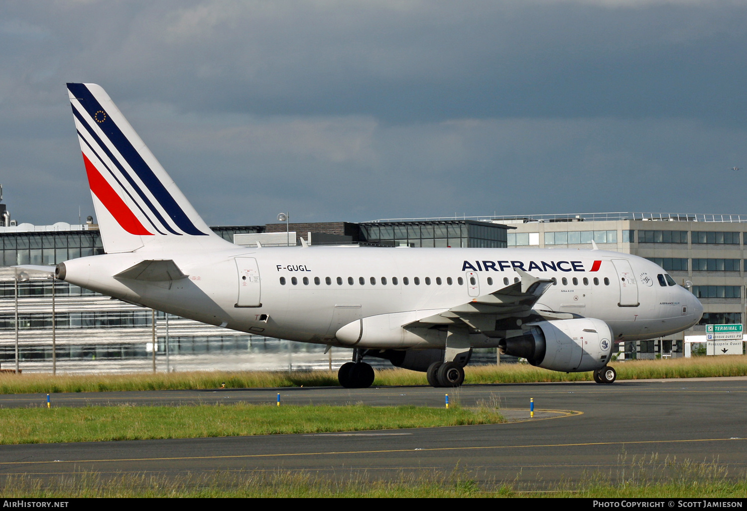 Aircraft Photo of F-GUGL | Airbus A318-111 | Air France | AirHistory.net #421688