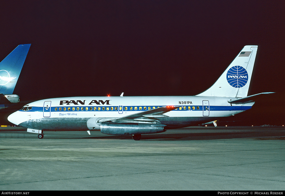 Aircraft Photo of N381PA | Boeing 737-275/Adv | Pan American World Airways - Pan Am | AirHistory.net #421708