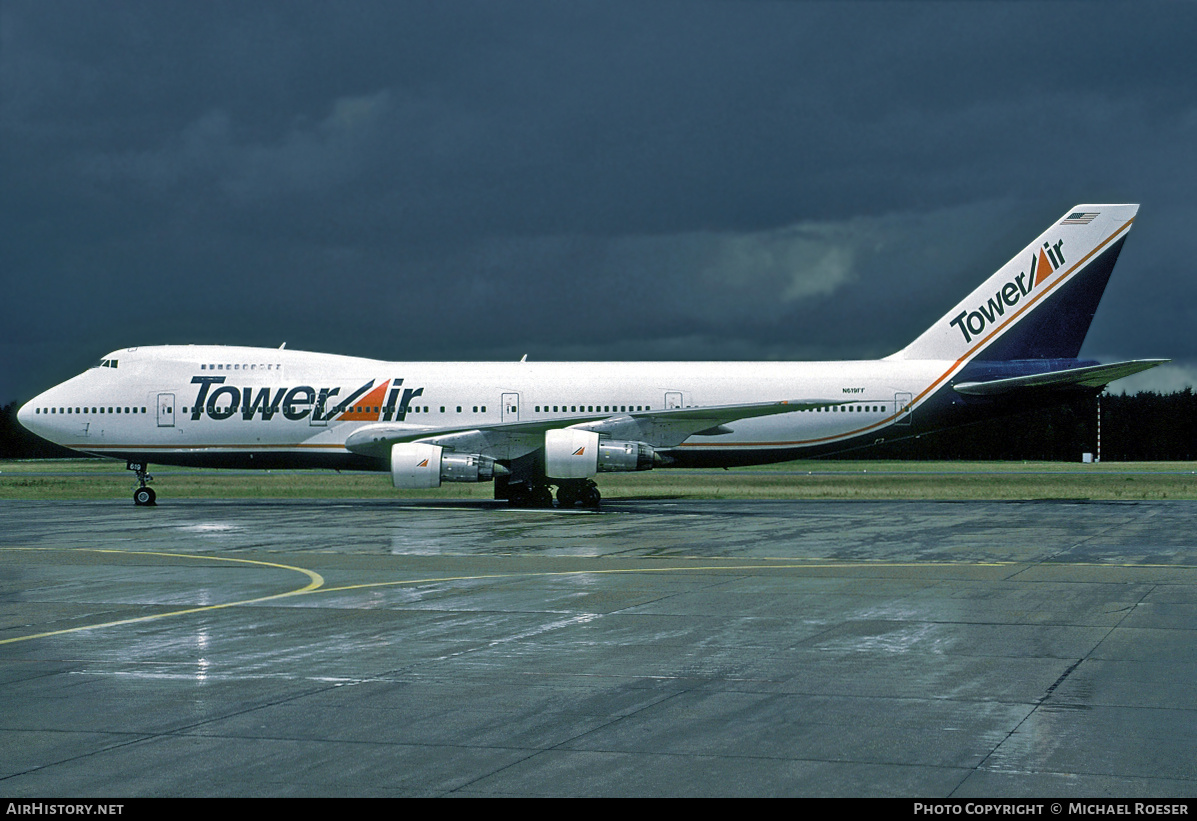 Aircraft Photo of N619FF | Boeing 747-212B | Tower Air | AirHistory.net #421714