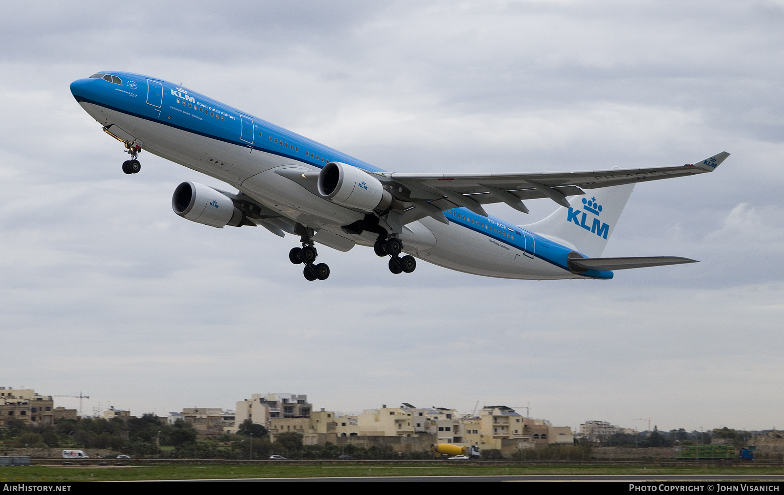 Aircraft Photo of PH-AOE | Airbus A330-203 | KLM - Royal Dutch Airlines | AirHistory.net #421728