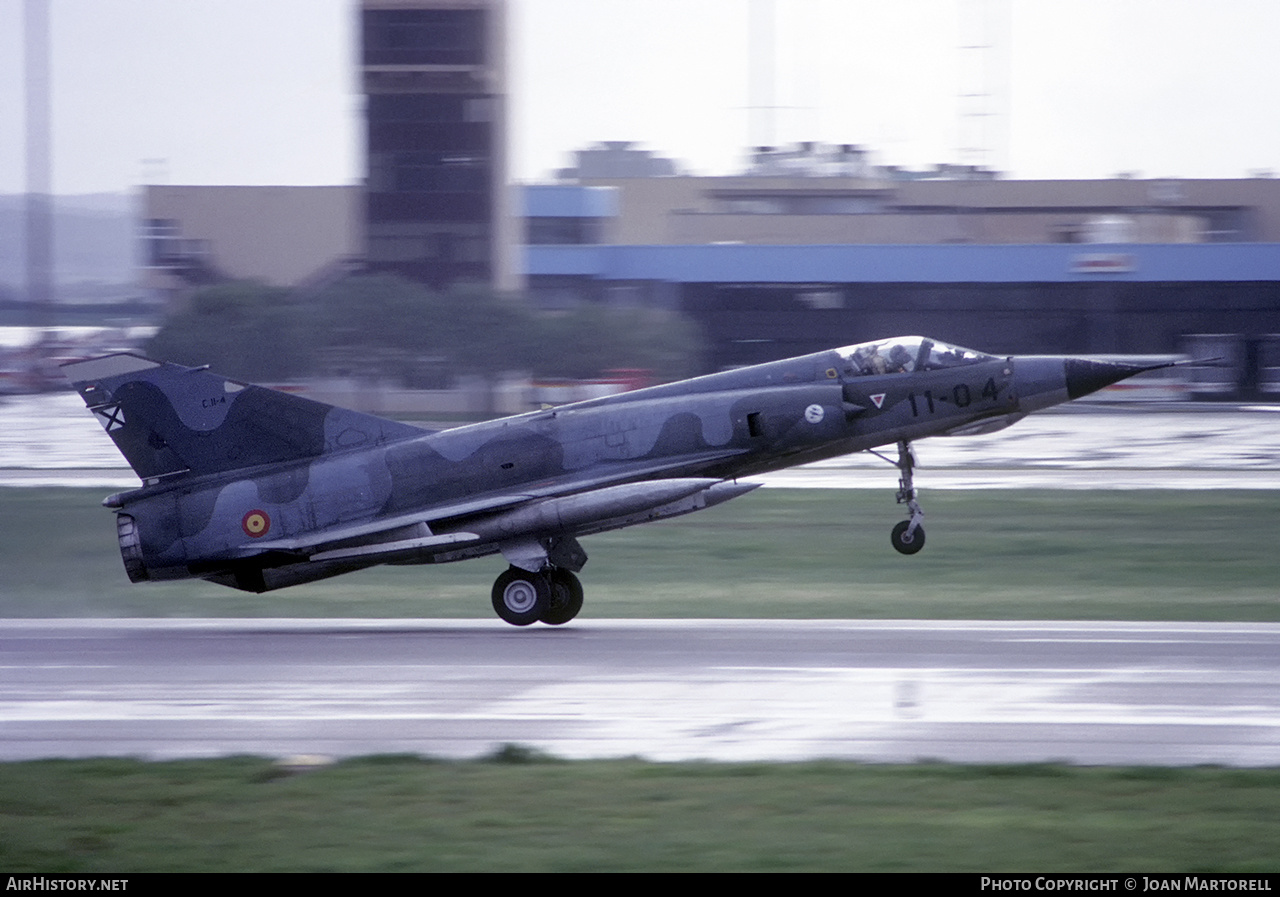 Aircraft Photo of C.11-4 | Dassault Mirage IIIEE | Spain - Air Force | AirHistory.net #421729
