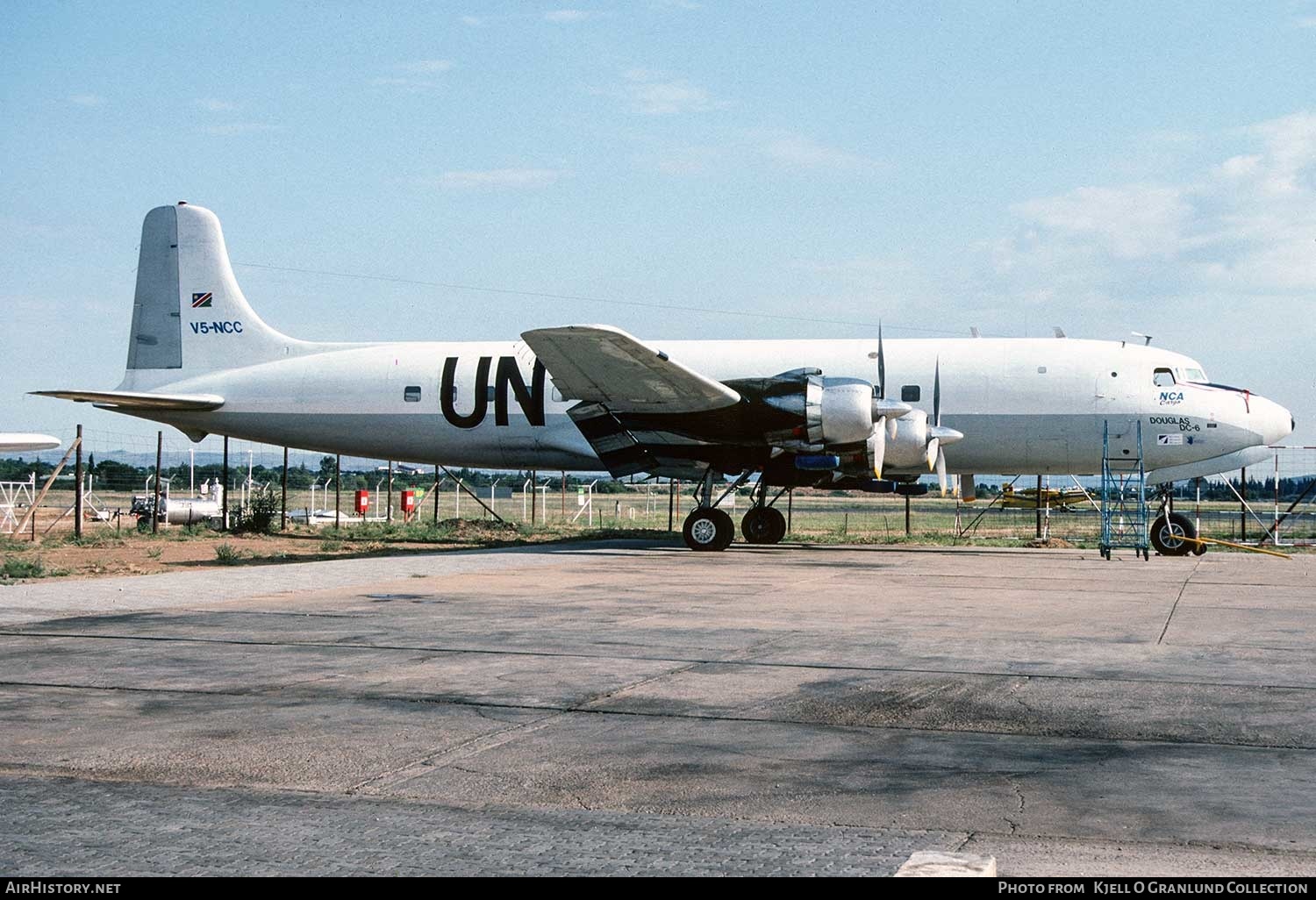 Aircraft Photo of V5-NCC | Douglas DC-6A | United Nations | AirHistory.net #421736