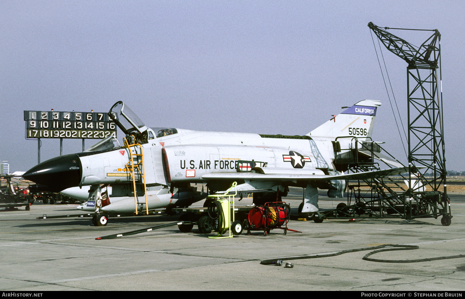 Aircraft Photo of 65-0596 / 50596 | McDonnell Douglas F-4D Phantom II | USA - Air Force | AirHistory.net #421740