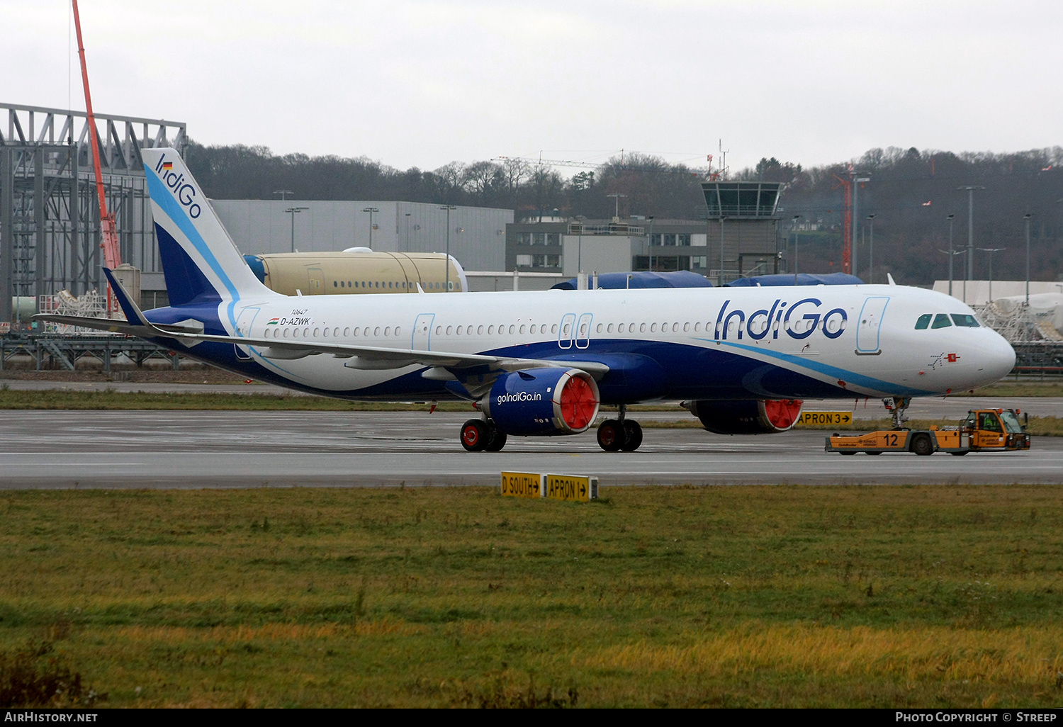Aircraft Photo of D-AZWK | Airbus A321-251NX | IndiGo | AirHistory.net #421742