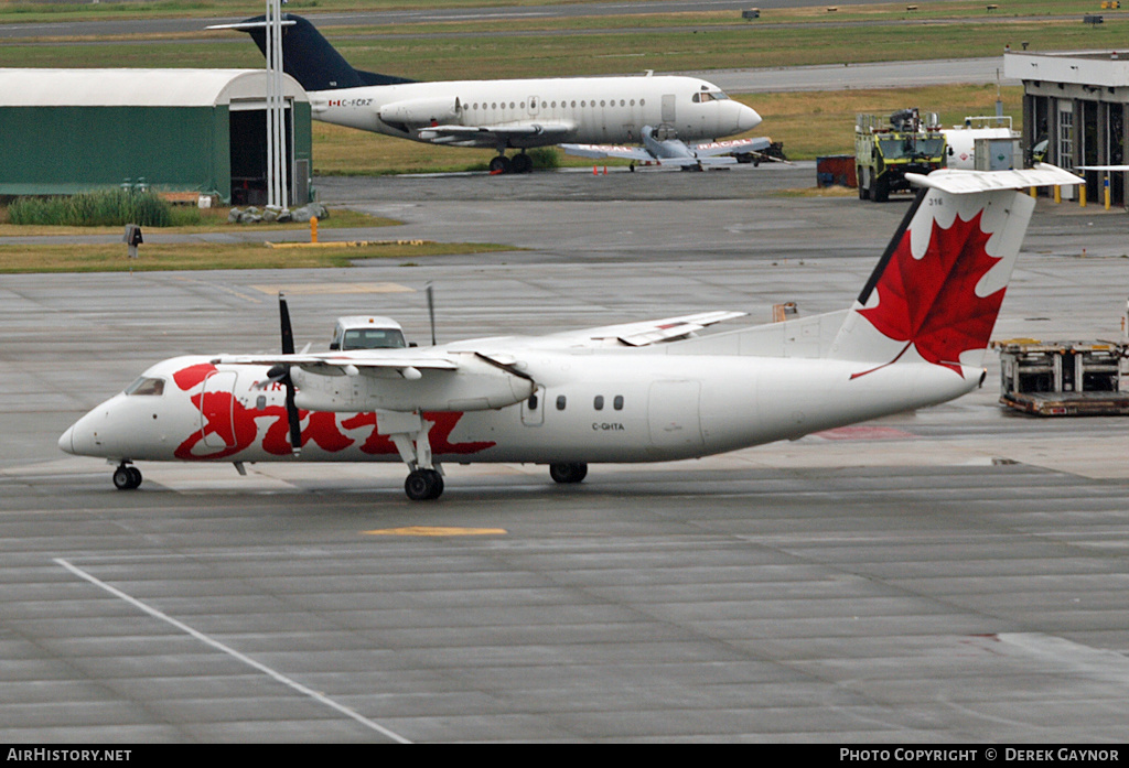 Aircraft Photo of C-GHTA | De Havilland Canada DHC-8-301 Dash 8 | Air Canada Jazz | AirHistory.net #421751