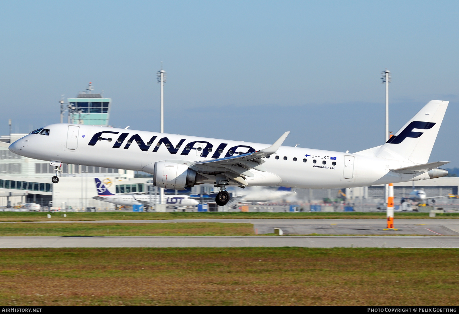 Aircraft Photo of OH-LKG | Embraer 190LR (ERJ-190-100LR) | Finnair | AirHistory.net #421764