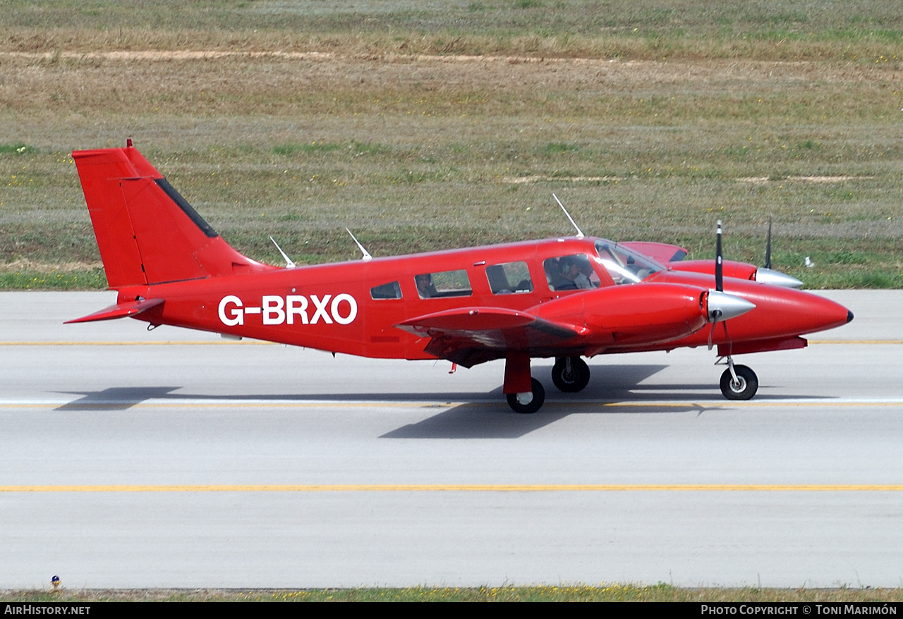 Aircraft Photo of G-BRXO | Piper PA-34-200T Seneca II | AirHistory.net #421769