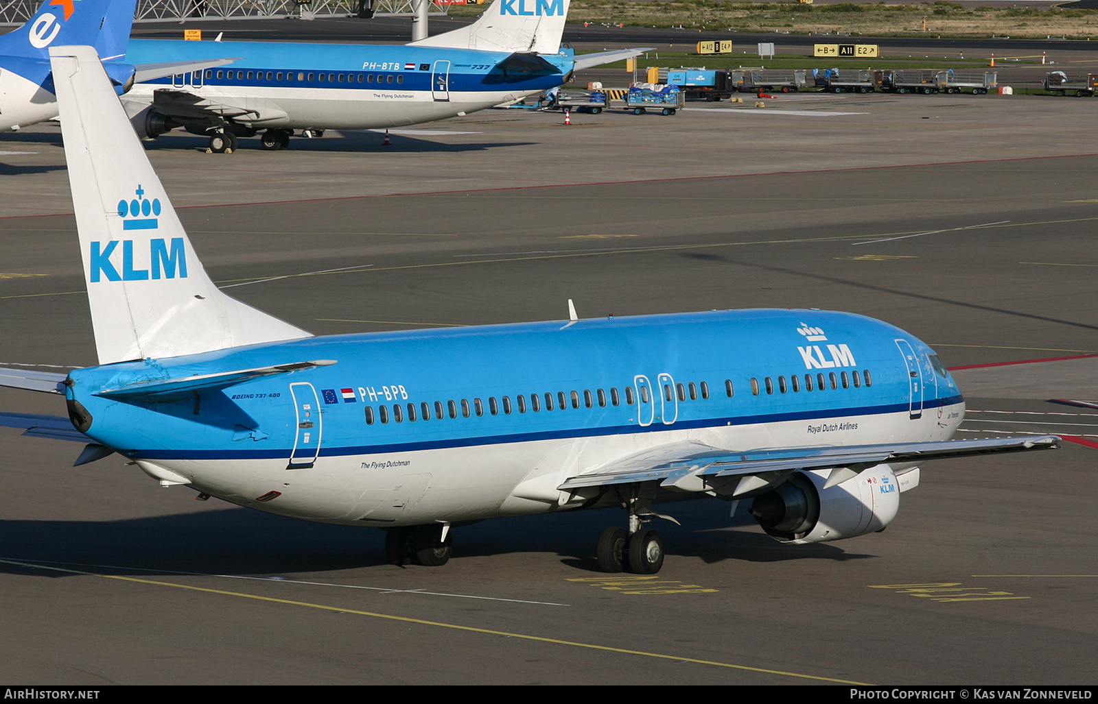 Aircraft Photo of PH-BPB | Boeing 737-4Y0 | KLM - Royal Dutch Airlines | AirHistory.net #421785