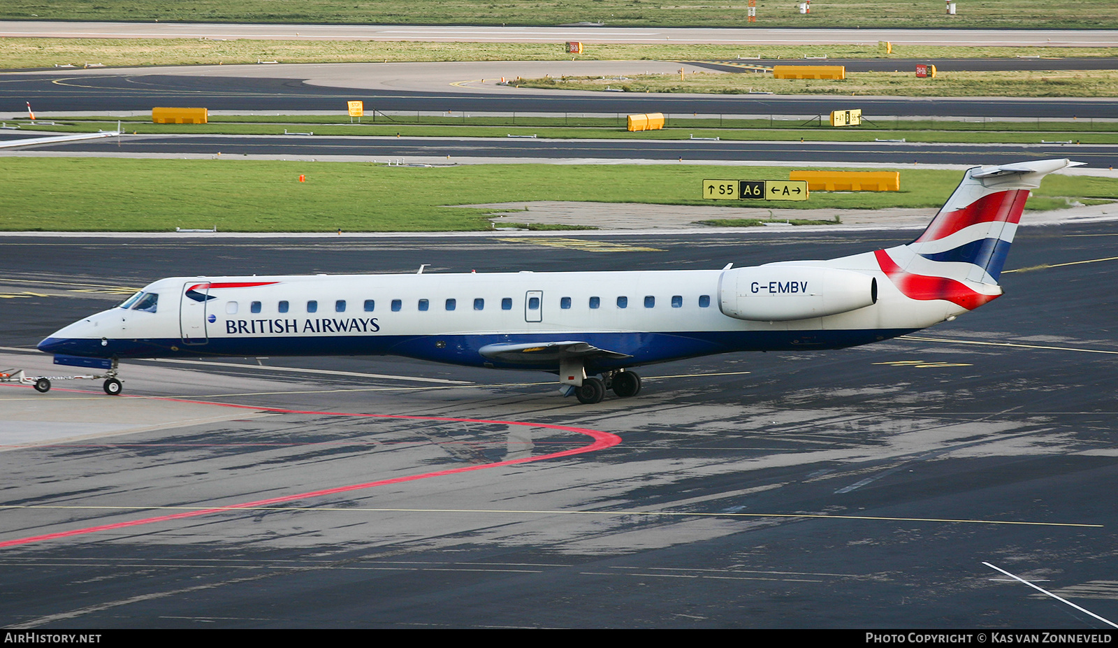 Aircraft Photo of G-EMBV | Embraer ERJ-145EU (EMB-145EU) | British Airways | AirHistory.net #421791