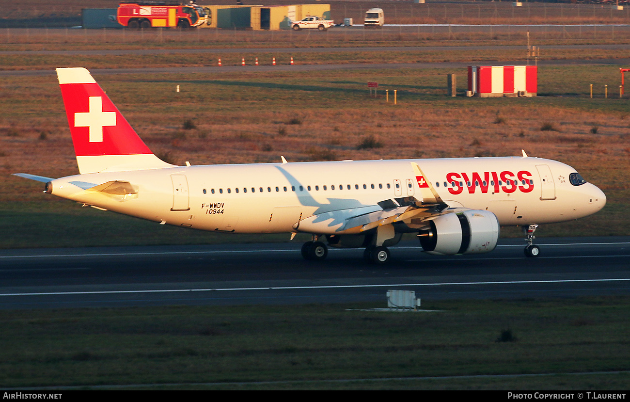 Aircraft Photo of F-WWDV | Airbus A320-271N | Swiss International Air Lines | AirHistory.net #421797