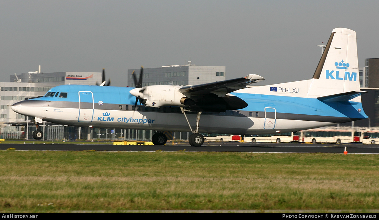 Aircraft Photo of PH-LXJ | Fokker 50 | KLM Cityhopper | AirHistory.net #421809