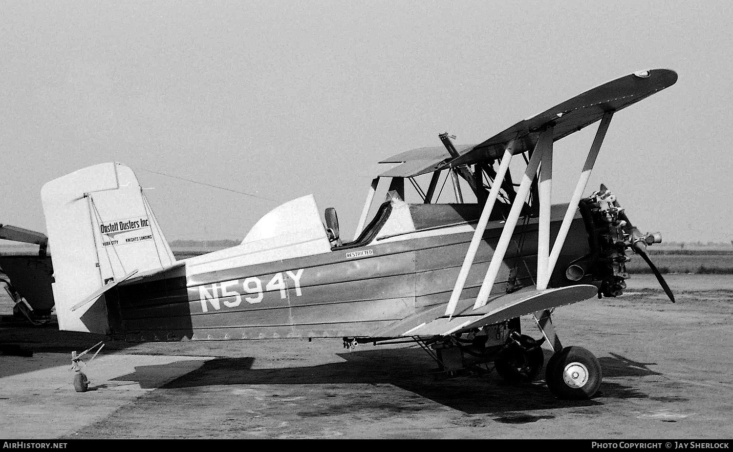 Aircraft Photo of N594Y | Grumman G-164A Ag-Cat | Onstott Dusters | AirHistory.net #421828