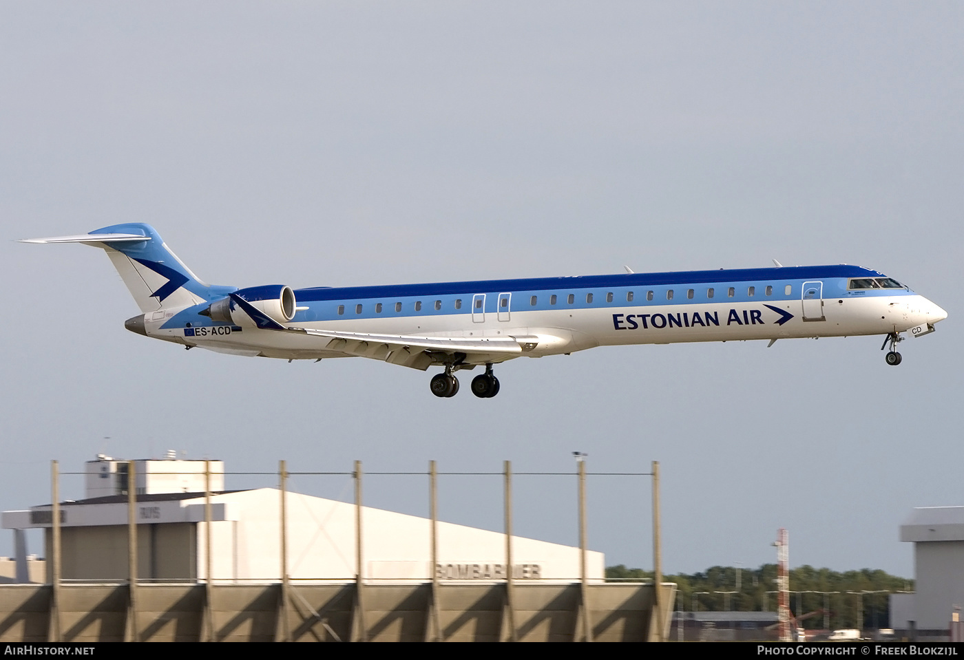 Aircraft Photo of ES-ACD | Bombardier CRJ-900ER (CL-600-2D24) | Estonian Air | AirHistory.net #421834