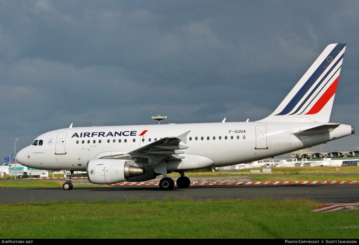 Aircraft Photo of F-GUGA | Airbus A318-111 | Air France | AirHistory.net #421837