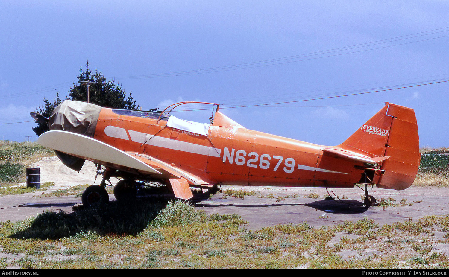 Aircraft Photo of N62679 | Fairchild PT-23A Cornell (M-62C) | Eveready Crop Service | AirHistory.net #421838