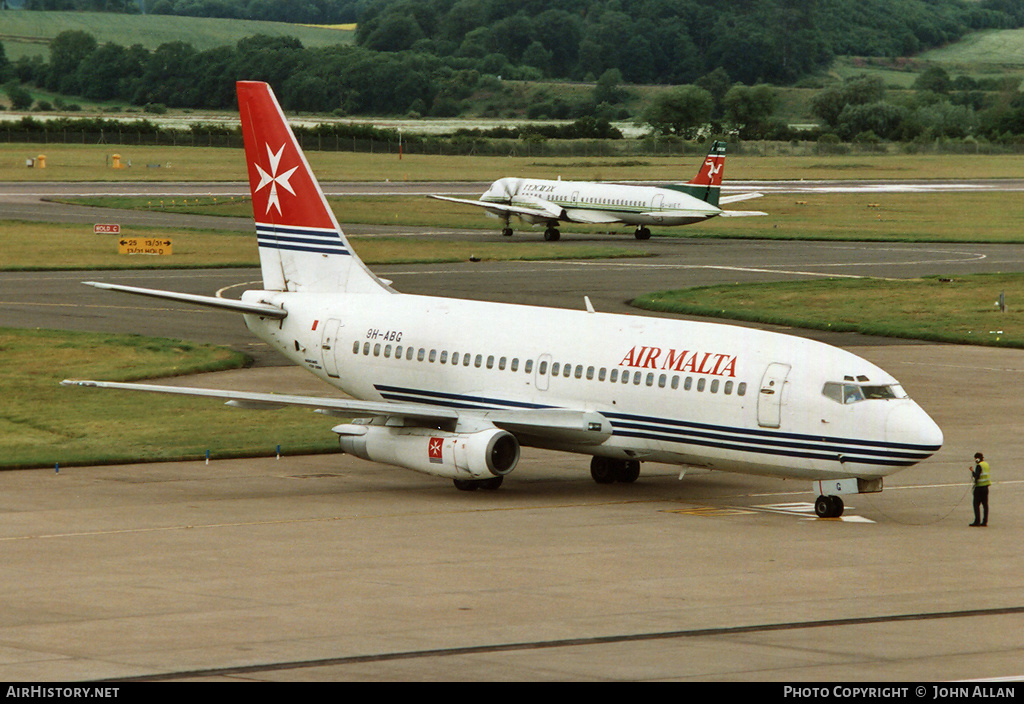 Aircraft Photo of 9H-ABG | Boeing 737-2Y5/Adv | Air Malta | AirHistory.net #421857