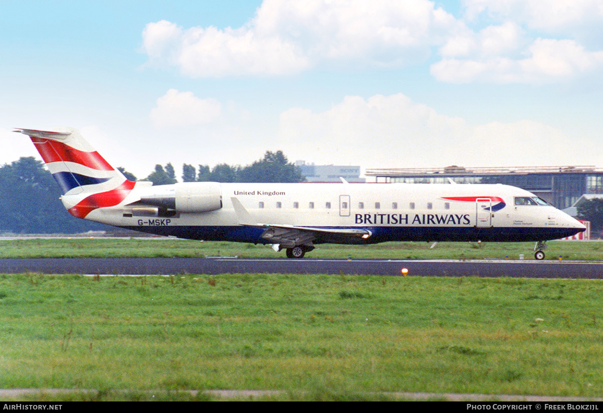 Aircraft Photo of G-MSKP | Bombardier CRJ-200LR (CL-600-2B19) | British Airways | AirHistory.net #421867