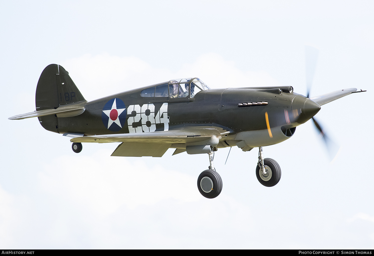 Aircraft Photo of G-CDWH | Curtiss P-40B Warhawk | USA - Air Force | AirHistory.net #421878