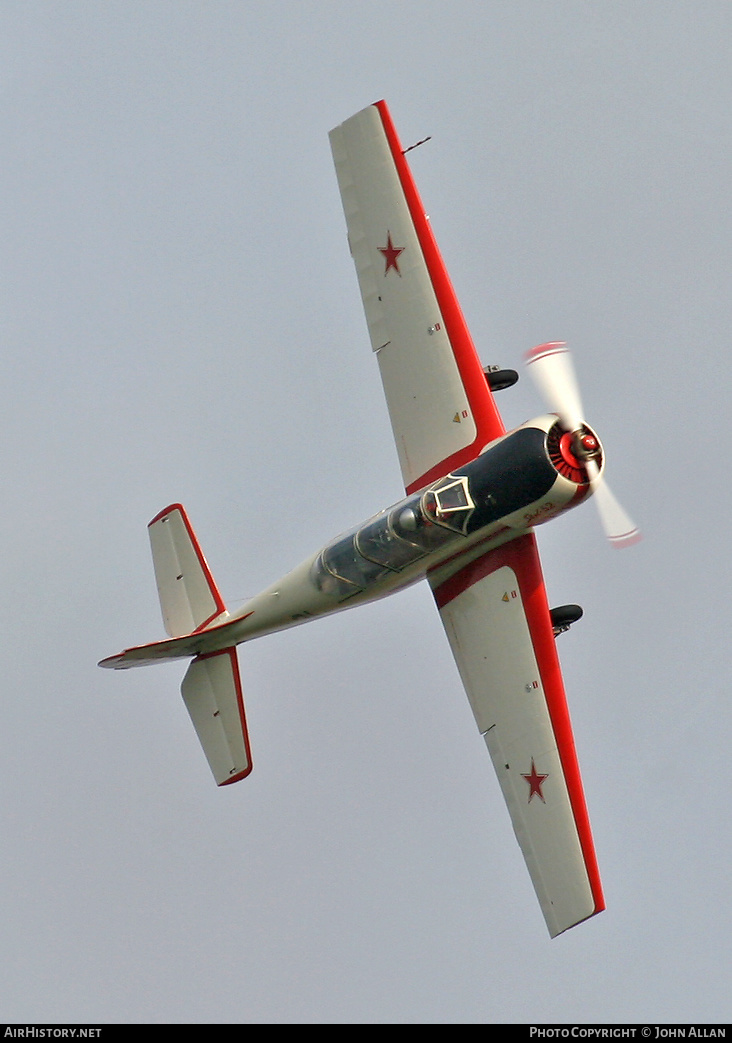 Aircraft Photo of G-YAKV / 31 blue | Yakovlev Yak-52 | Soviet Union - DOSAAF | AirHistory.net #421907