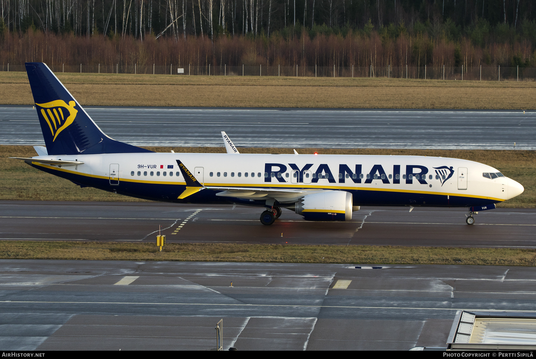 Aircraft Photo of 9H-VUR | Boeing 737-8200 Max 200 | Ryanair | AirHistory.net #421913