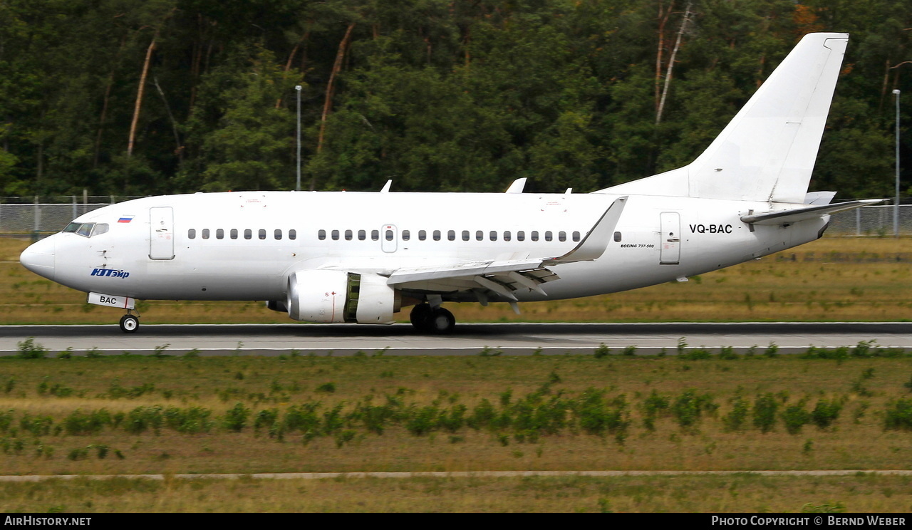 Aircraft Photo of VQ-BAC | Boeing 737-524 | UTair | AirHistory.net #421918