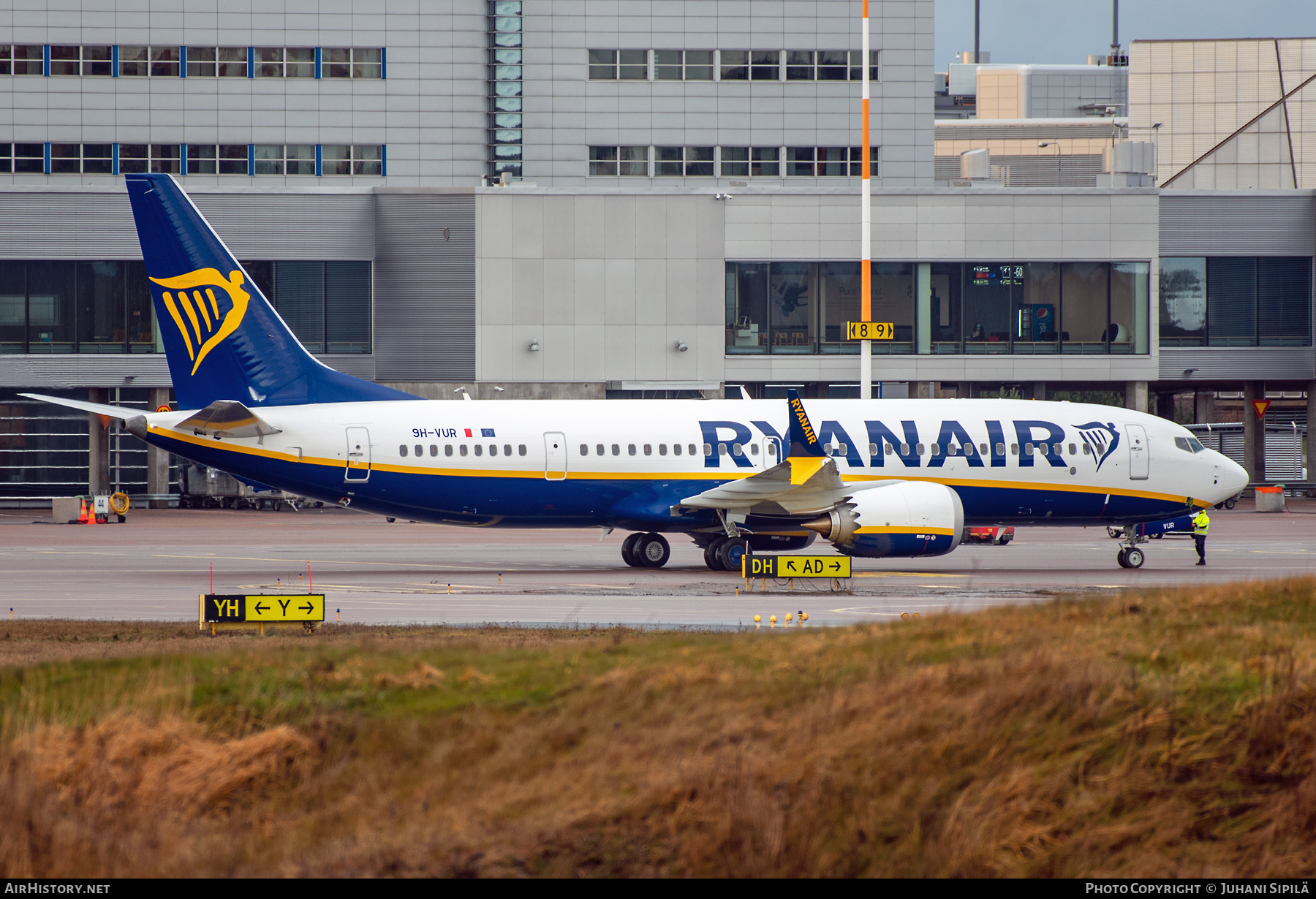 Aircraft Photo of 9H-VUR | Boeing 737-8200 Max 200 | Ryanair | AirHistory.net #421951