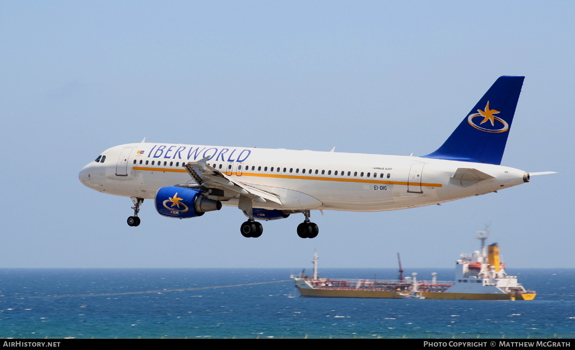 Aircraft Photo of EI-DIG | Airbus A320-214 | Iberworld Airlines | AirHistory.net #421978