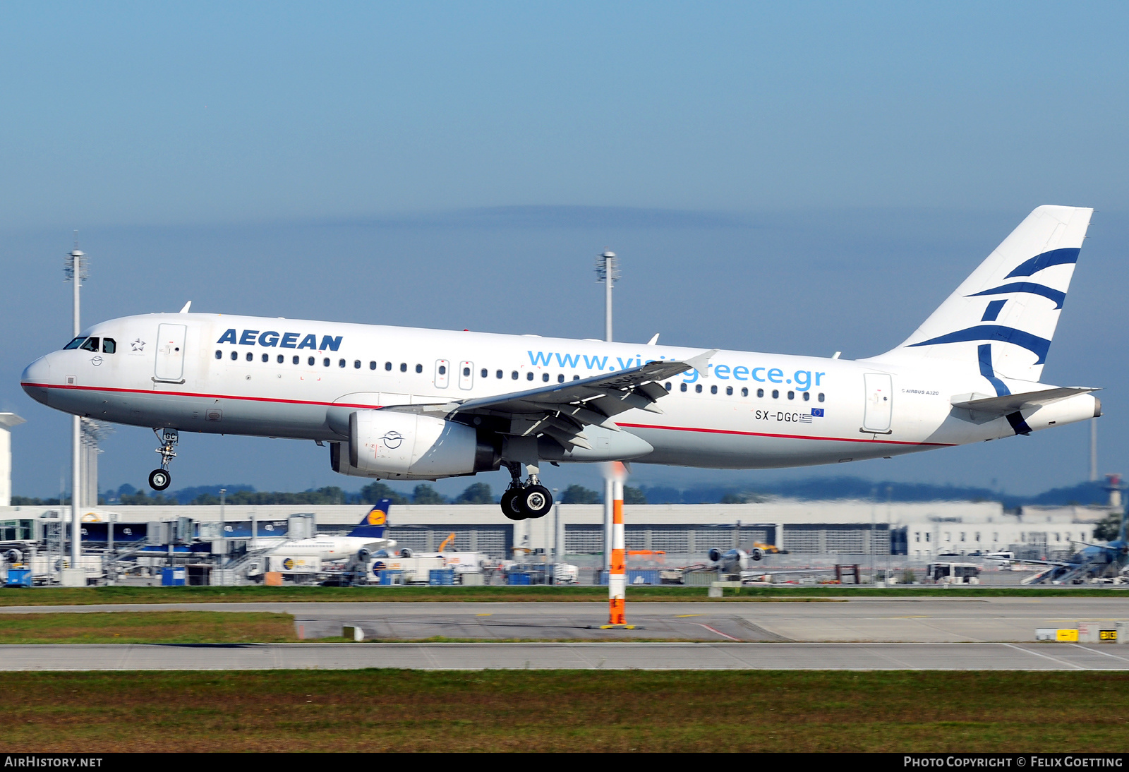 Aircraft Photo of SX-DGC | Airbus A320-232 | Aegean Airlines | AirHistory.net #421993