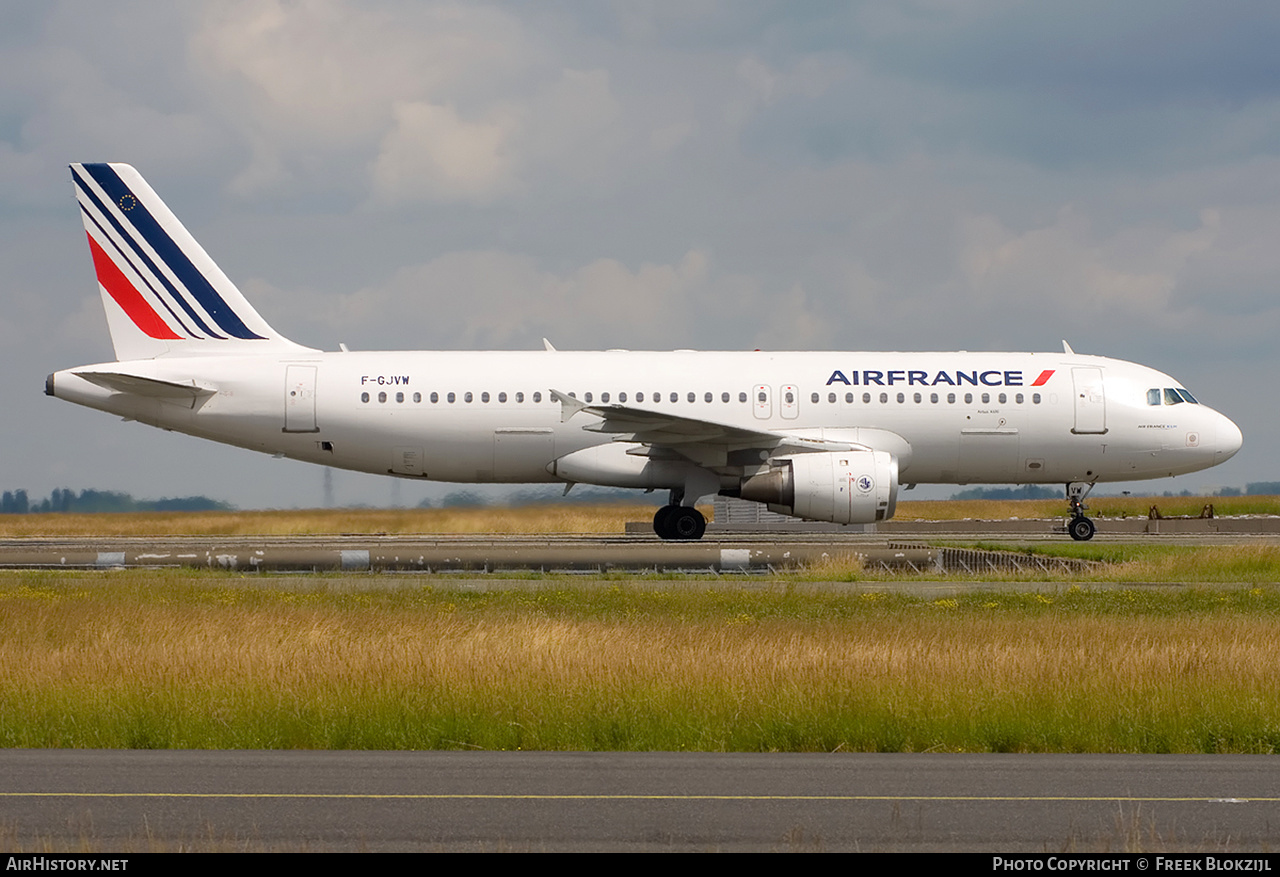 Aircraft Photo of F-GJVW | Airbus A320-211 | Air France | AirHistory.net #422005