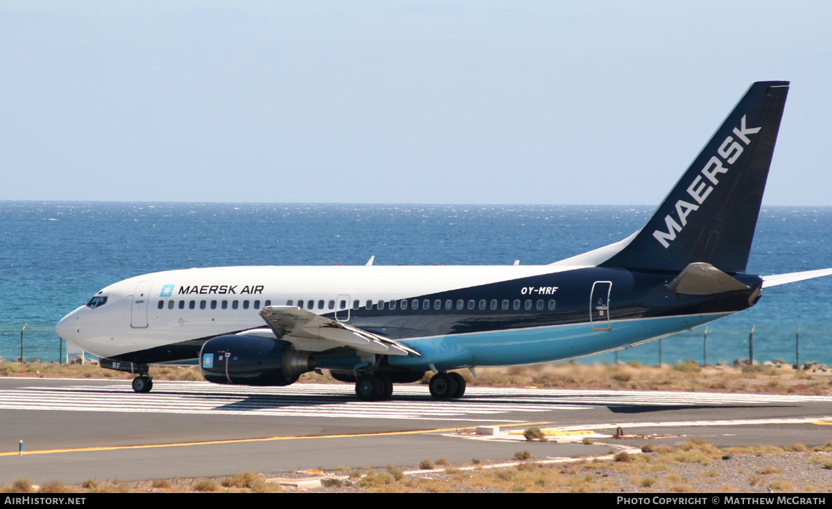 Aircraft Photo of OY-MRF | Boeing 737-7L9 | Maersk Air | AirHistory.net #422012