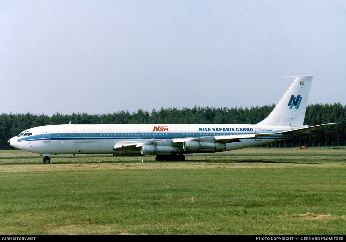 Aircraft Photo of ST-AKR | Boeing 707-328C | Nile Safaris Aviation | AirHistory.net #422044