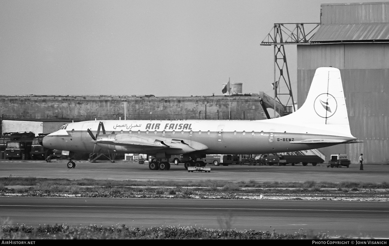 Aircraft Photo of G-BEMZ | Bristol 175 Britannia 253F | Air Faisal | AirHistory.net #422067