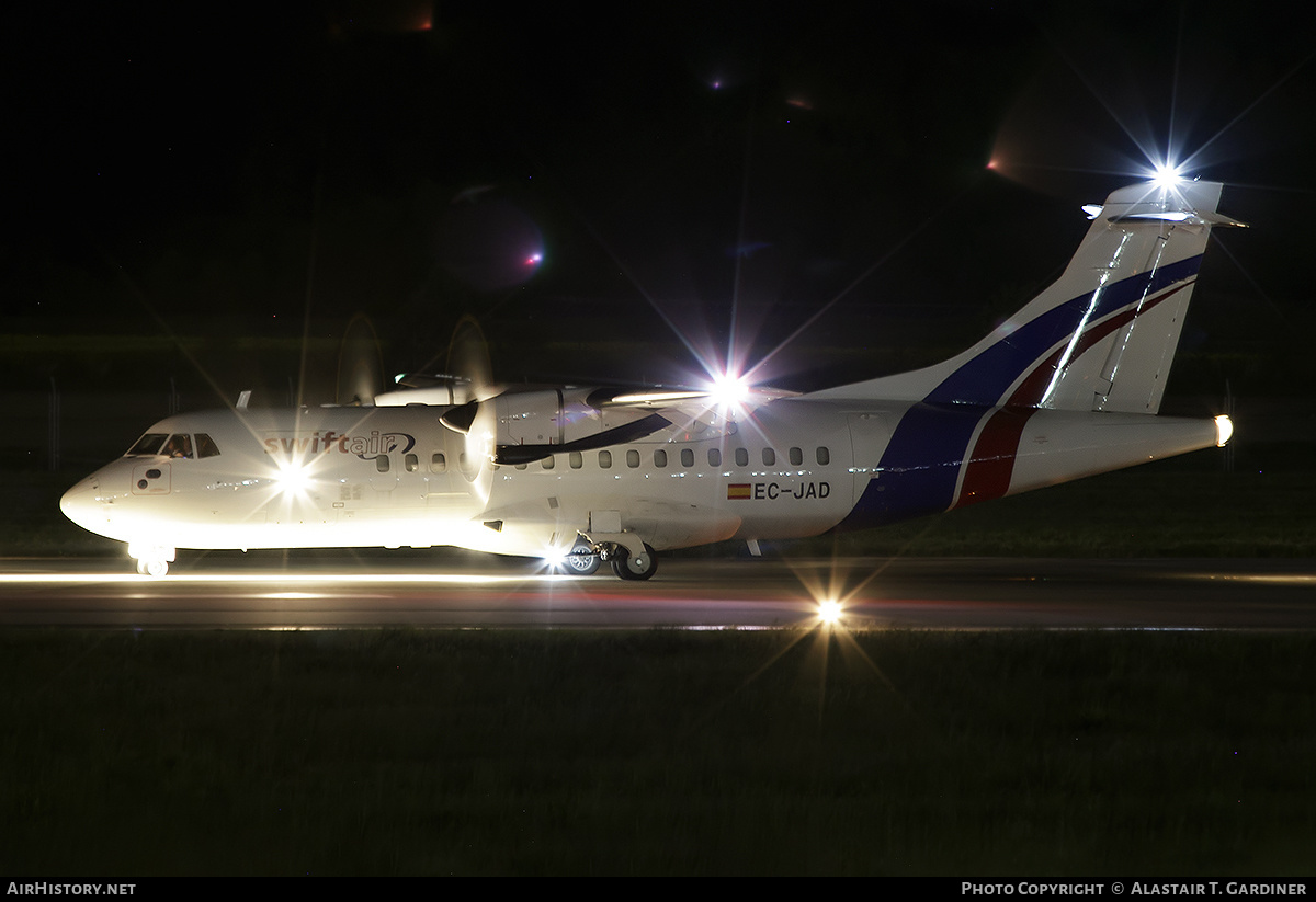Aircraft Photo of EC-JAD | ATR ATR-42-300 | Swiftair | AirHistory.net #422083